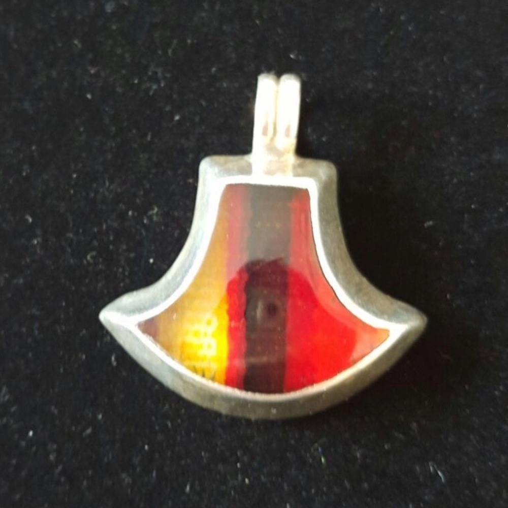 NEW Solid Peruvian Silver 950 Pendant